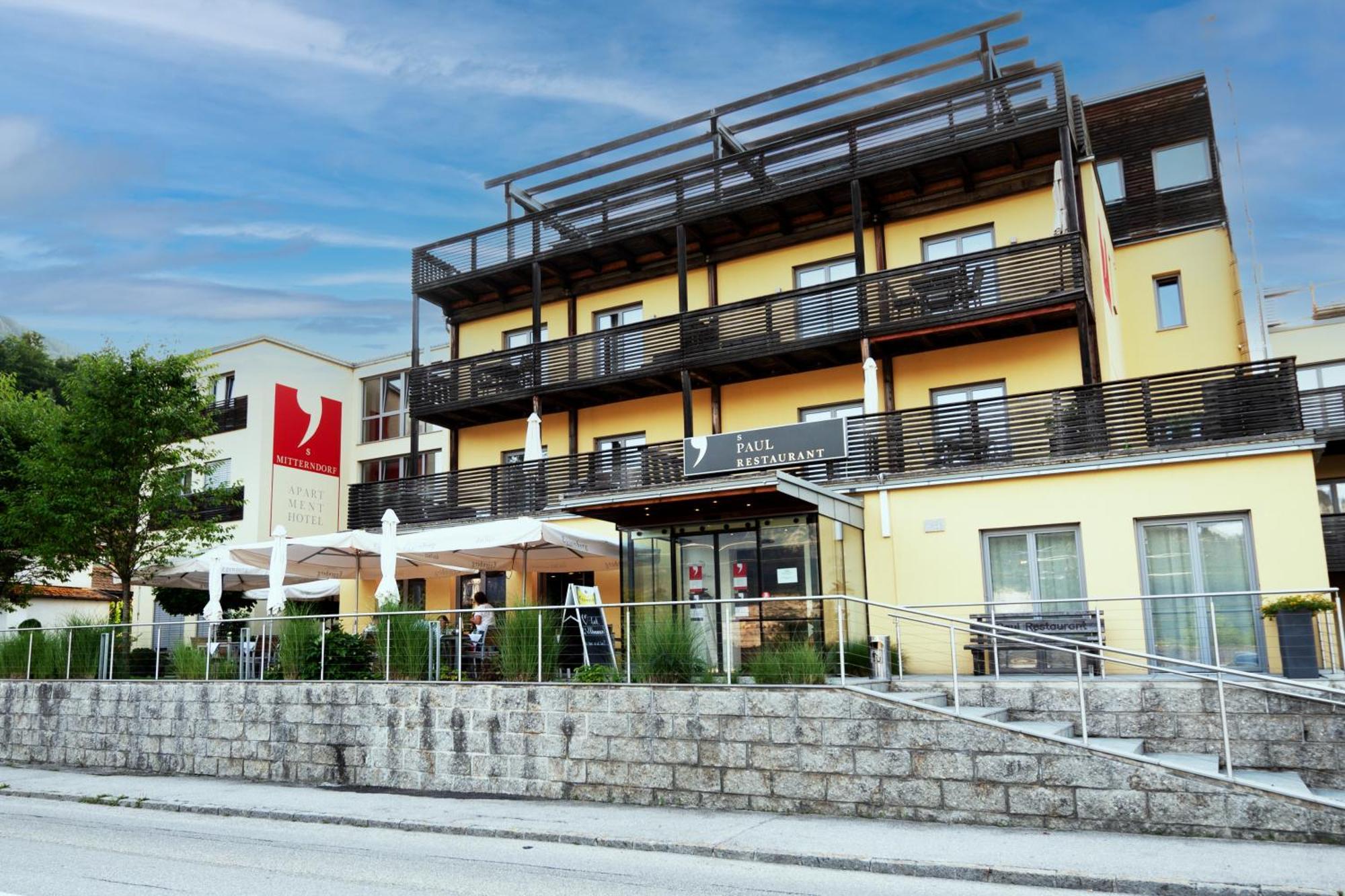 Apartmenthotel 'S Mitterndorf Traunkirchen Exterior photo